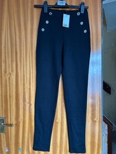 H&M button detailed leggings size XS