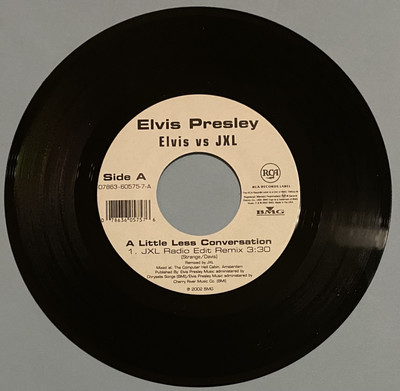 Elvis Presley   A Little Less Conversation ( JXL Remix ) / Original Version   45