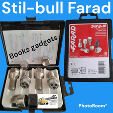 Per Lancia Phedra dal 2003> Kit Bulloni Antifurto Stil-Bull Farad Cerchi Acciaio