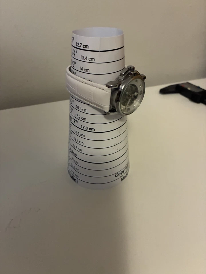 Reloj Mujer Esqueleto Mecánico Ganador Nueva Correa Cuero Foto 4 de 4