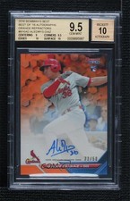 2016 Bowman's Best of Orange Refractor 32/50 Aledmys Diaz BGS 9.5 Auto b8h