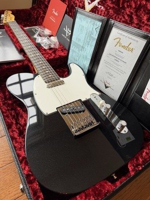 2025 Fender Custom Shop Telecaster Custom Deluxe W25 NOS Black