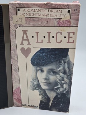 海外アーティスト　VHS ALICE (VHS, 1981) Sophie Barjak, Jean Pierre Cassel, Paul Nicholas