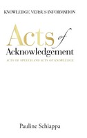 Pauline Schiappa | Acts Of Acknowledgement | Buch | Englisch (2019) | Gebunden
