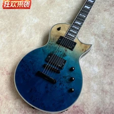 Brand New ESP Electric Guitar Rotten Wood Top, Dreamy Blue Finish EMG Pickups