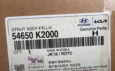 OEM 54650-K2000 Suspension Struts Front/Left Driver for Hyundai