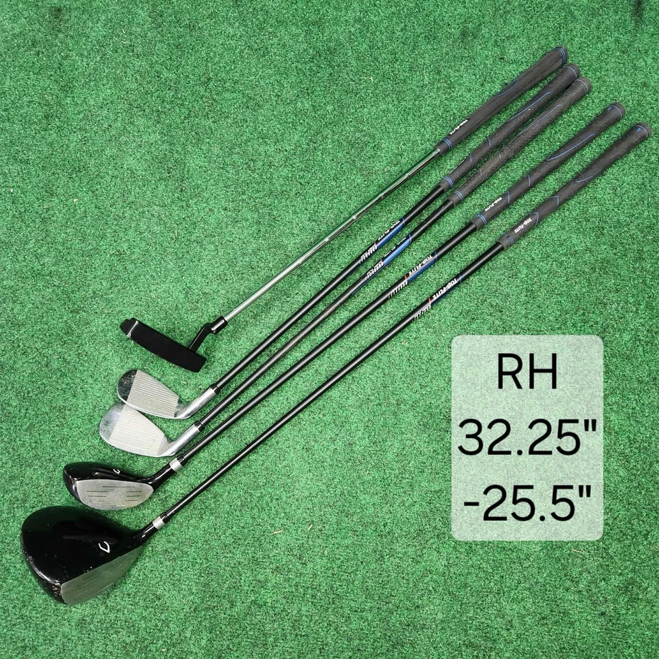 Top Flite 5 Club Junior Golf Set w/ Stand Bag for 43-45” Tall Players RH (B) - Image 2 of 4