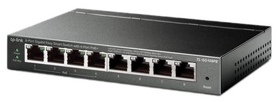 TP-LINK - 8 Port Gigabit Easy Smart Switch mit PoE+