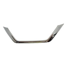 Nissan Leaf Upper Grille Surround Trim Chrome 2017-2022 6202a1900 Nissan Leaf Upper Grille Surround Trim Chrome 2017-2022 6202a1900