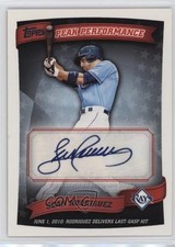 2010 Topps Peak Performance Auto Series 2 Sean Rodriguez #PPA-SR Auto 0c2