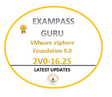 2V0-16.25 VMware vSphere Foundation 9.0 Administrator Exam 60QA DECEMBER