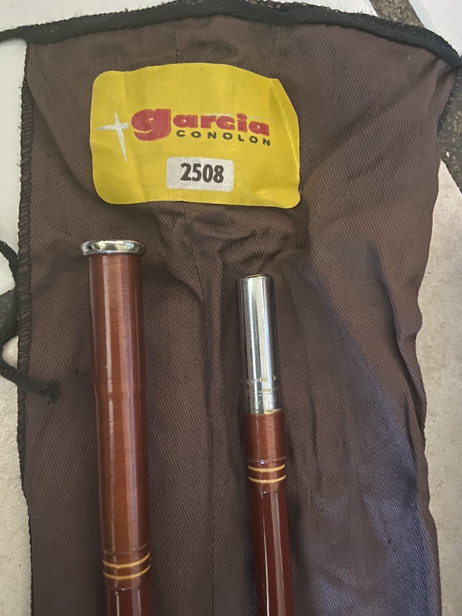 Vintage Garcia Conolon 2508 Light Action Spinning Fishing Rod & Cloth Sleeve 6' | eBay Vintage Garcia Conolon 2508 Light Action Spinning Fishing Rod & Cloth Sleeve 6' | eBay