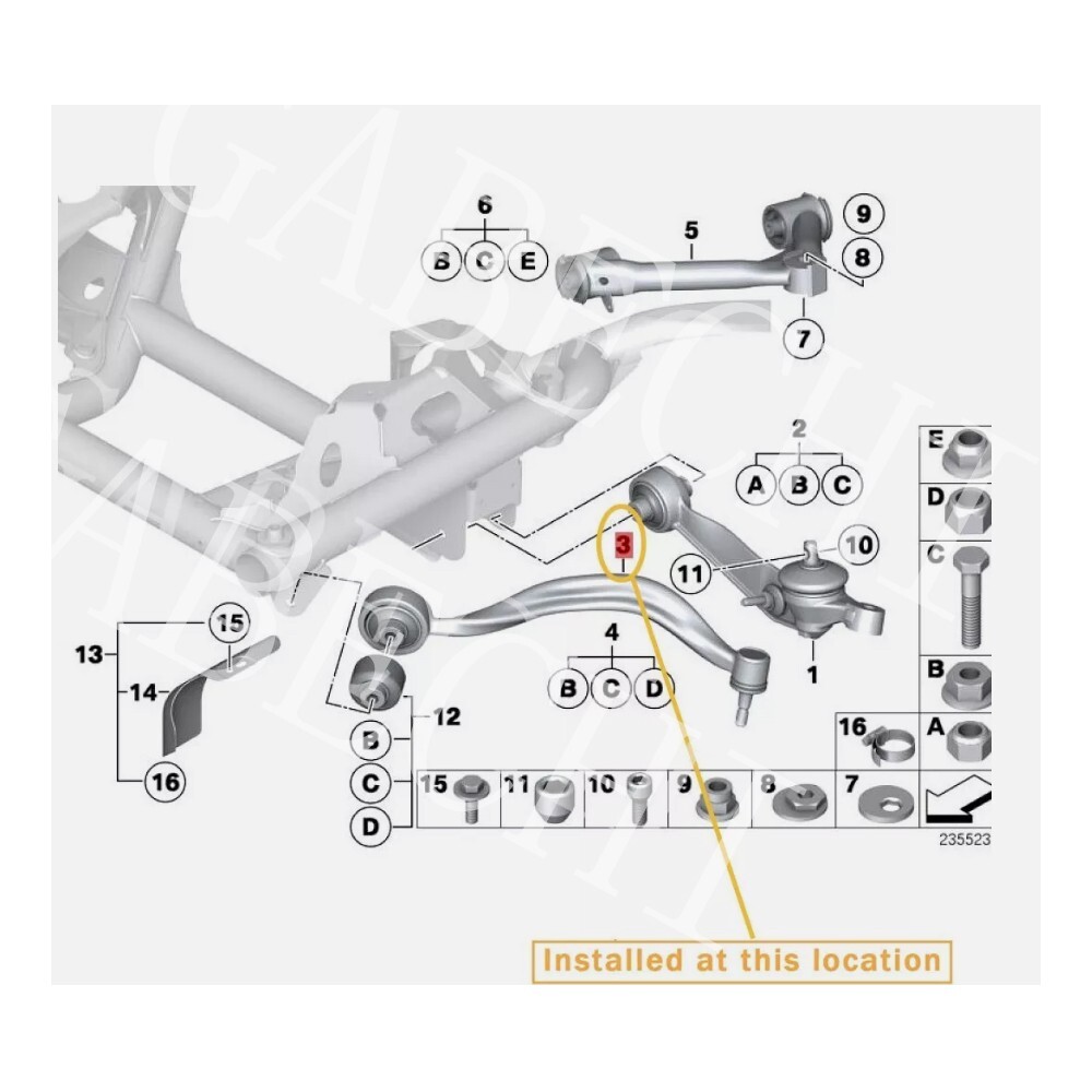 Rolls-Royce Phantom Front Control arms Set