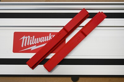 Milwaukee Track Saw Guide Rail Edge Protection   Set of 2 Caps
