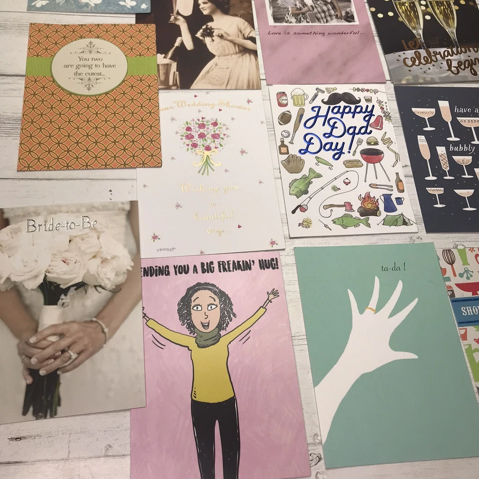 Recycled Paper Greetings Lot of 30 Greeting Cards Birthday, Thank You, Etc..New - Image 4 of 4