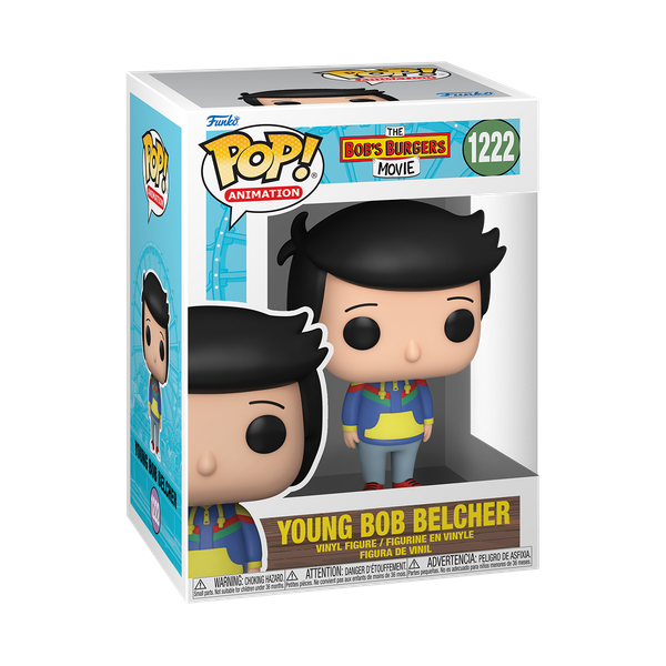 Bob's Burgers Young Bob Belcher Pop Animation #1222 Vinyl Figure Funko-image