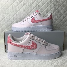 Size 7 - Nike Air Force 1 '07 Pink Paisley W for sale online | eBay