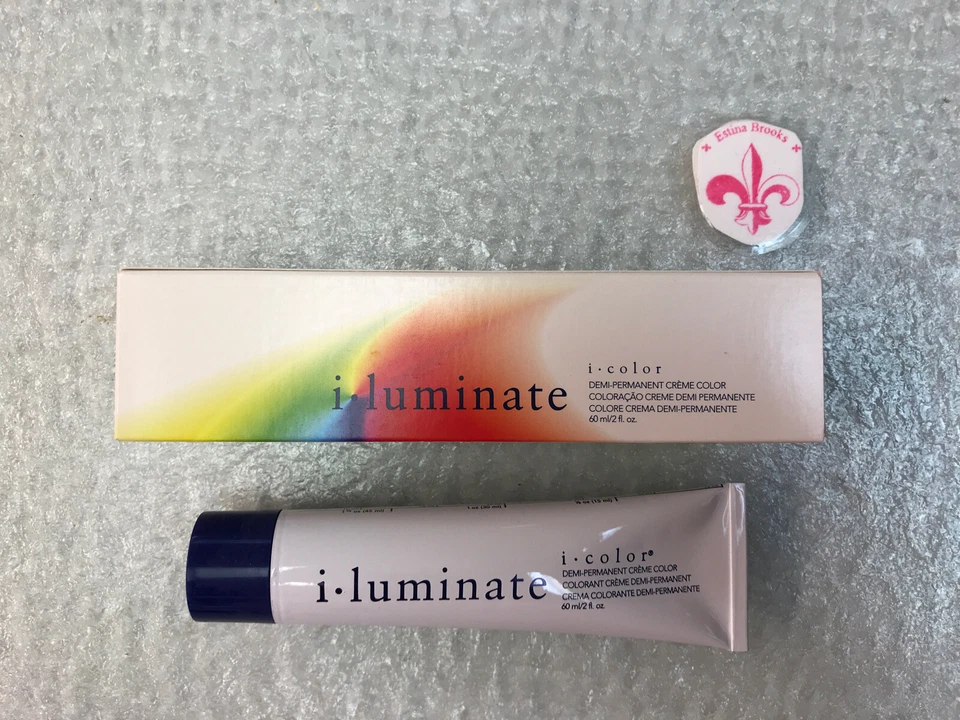 I LUMINATE Demi 永久面霜染发剂 5V 勃艮第 5.7. i 颜色 2 盎司 — 第 2/3 张图片