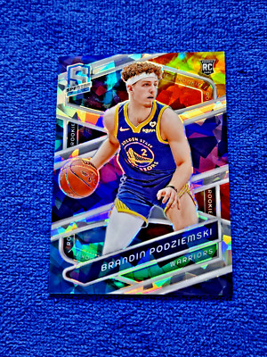 2023-24 Panini Spectra Astral 49/49 Rookie Brandin Podziemski Prizm SSP #146 RC