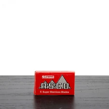 ASCO Super Stainless Red  Double Edge Razor Blades