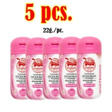 5x Taoyeablok Deodorant Powder Natural 100 Sakura AHA 22 g.