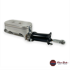 1953-62 Chevrolet Corvette Polished Electric High Power Master Kit 10-56-9