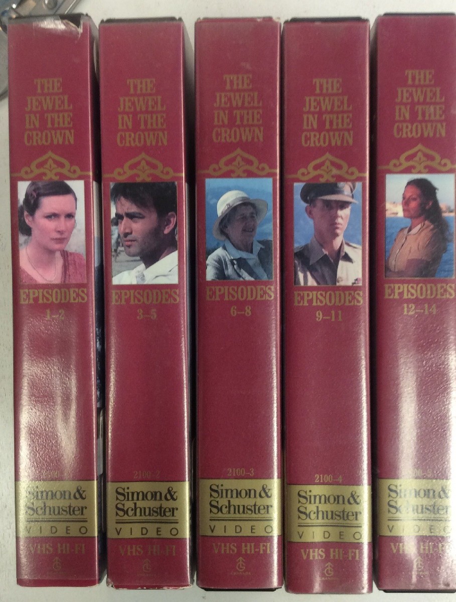 その他 Jewel in the Crown [VHS] The Jewel In The Crown 1985 VHS 5 Tape Series Episodes 1-14