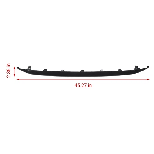 Fits for 2020 2021 Toyota Corolla LE XLE Rear Lower Bumper Molding Trim Black US - Foto 3 di 12