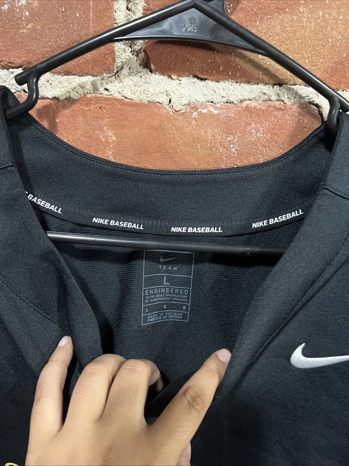 Camiseta deportiva de béisbol grande Rancho Cucamonga Quakes del equipo Nike 30th MILB Foto 4 de 4