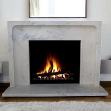 BESPOKE VIOLA  MARBLE FIREPLACE MANTEL - TF524