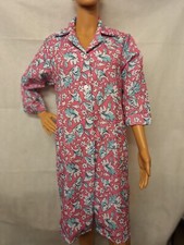 Ladies 'Dora' Floral Full Length Overall with 3/4 sleeves