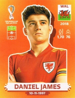WAL : Panini FIFA World Cup 2022 Qatar International Edition [Orange/Pink]