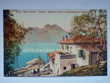 TORBOLE Nago Trento Caffè Paradiso Sasso Bimbi Lago Garda old postcard 5576