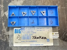 Qty 5 BIG Kaiser Daishowa TCGT 110202 11.655.371 P10C Grade Carbide Inserts