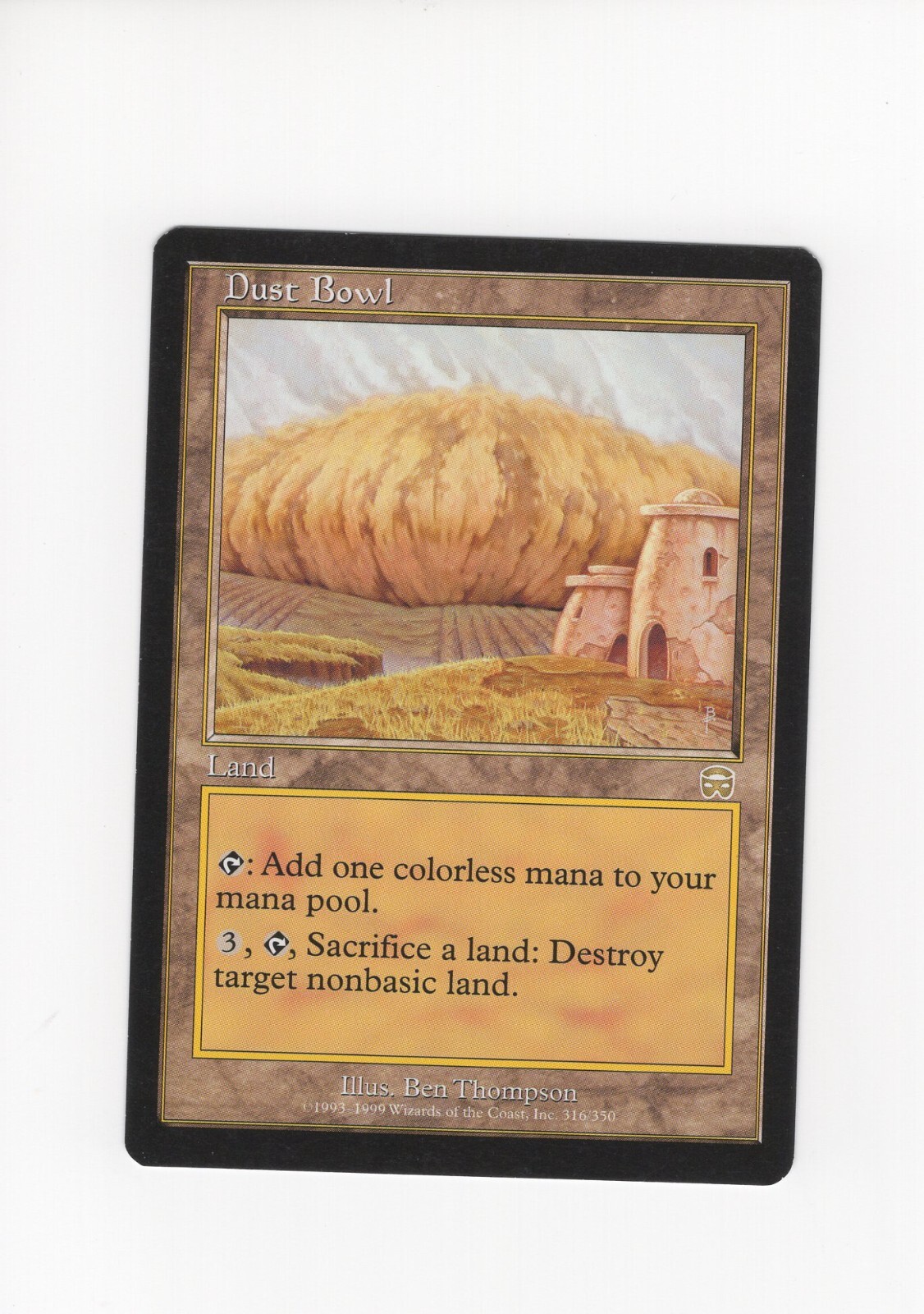 Dust Bowl Mercadian Masques NM- MTG Magic the Gathering f