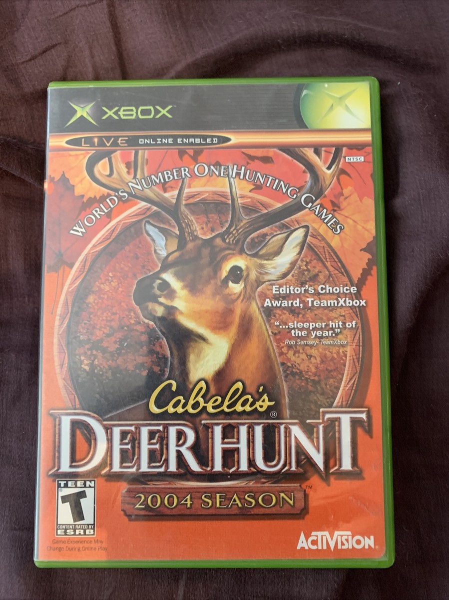 XBOX Cabela's Deer Hunt: 2004 Season Complete Tested & Works