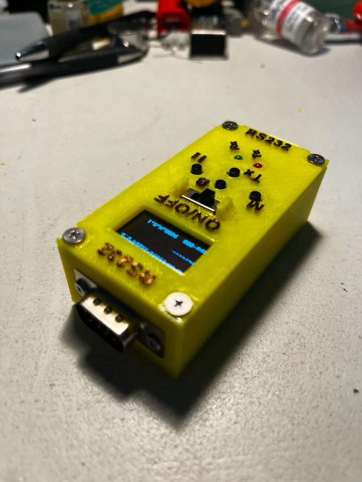 Handheld RS232 serial data tester display support different baud rate - Image 4 of 4