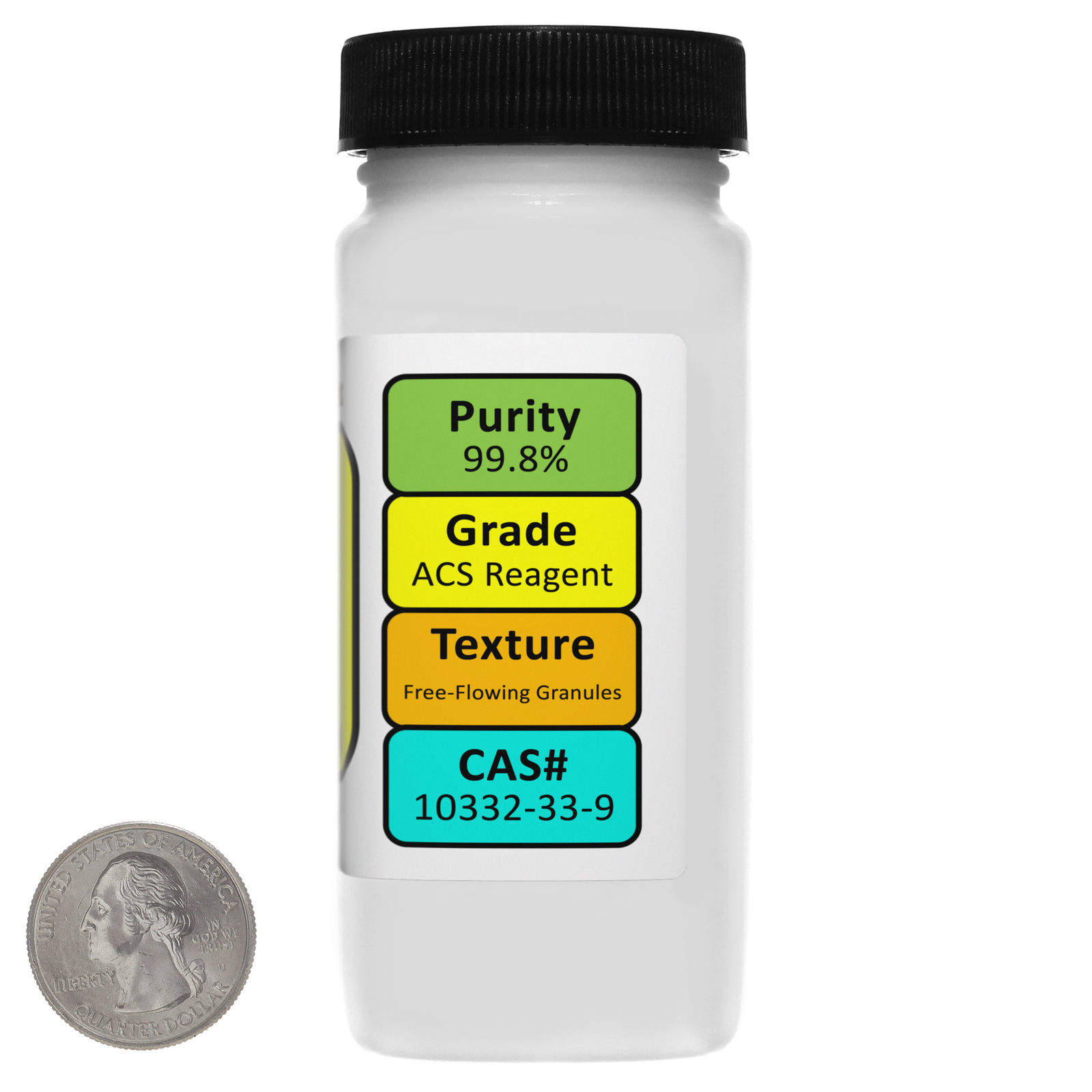 Sodium Perborate [NaBO3.H2O] 99.8% ACS Grade Granules 3 Oz in a Bottle ...