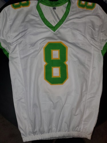 Dillon Gabriel signed gamecut custom Oregon Ducks white XL jersey Beckett COA - Picture 6 of 6