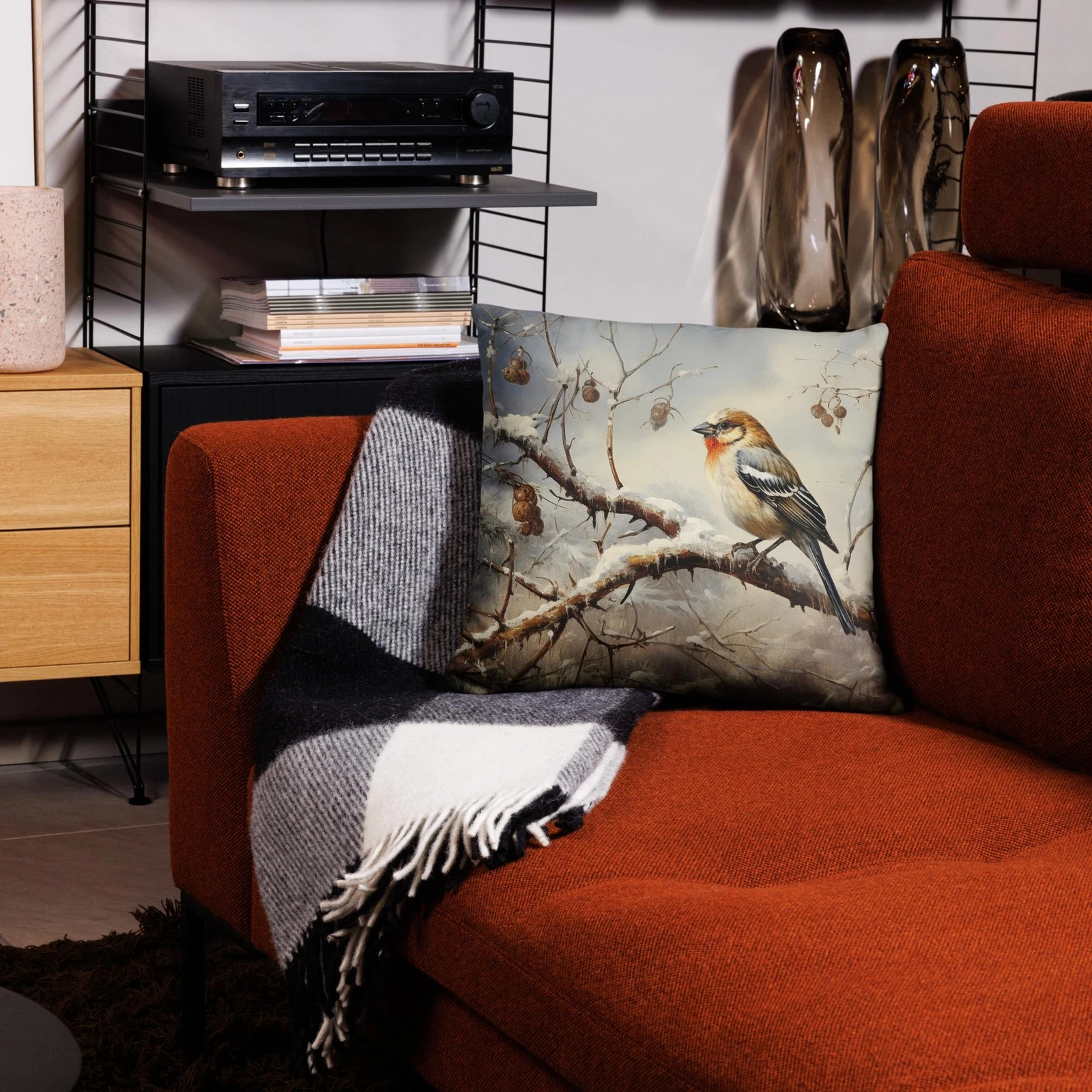 Bird 28 Throw Pillow Case