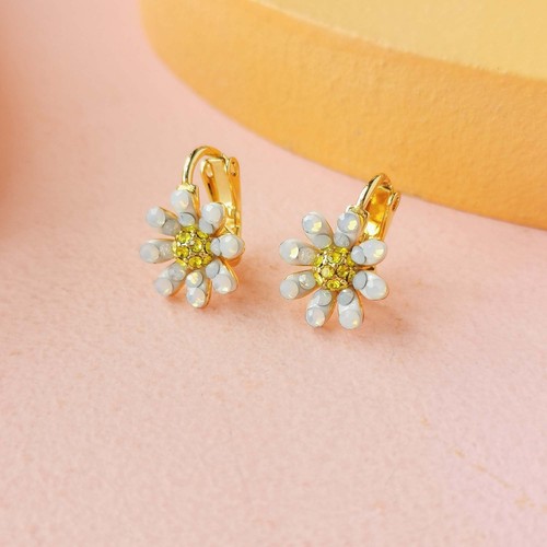 Kate Spade Dazzling Daisy Gold Ear Clip Earrings eBay