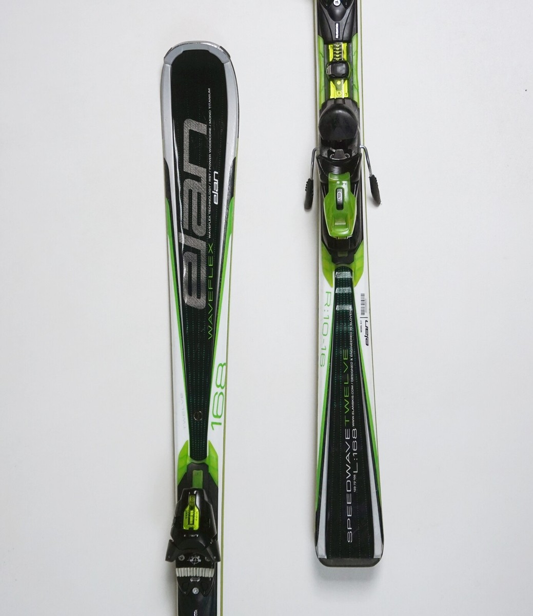 ELAN(エラン) SPEEDWAVE　スキー板 elan エラン SPEEDWAVE TWELVE 168 スキー板 ビンディング付き