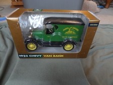 Ertl 1/25 John Deere 1923 Chevy Van Bank - Brand New in Box