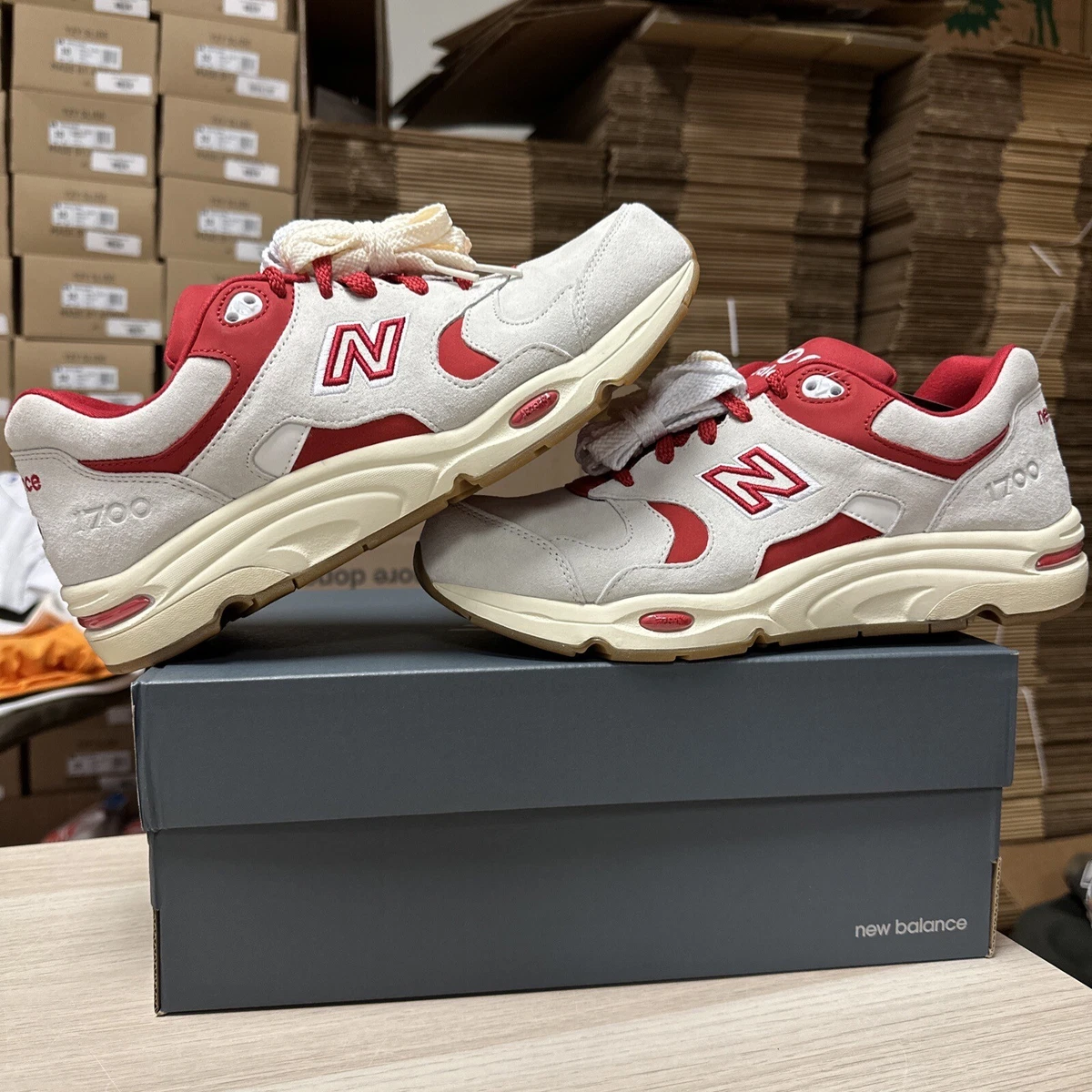 Size 10 Men’s | Kith New Balance 1700 Toronto Marshmallow