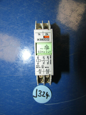Dold & Söhne IK 8800.02 50Hz 24VAC 380V 16A Schließer Spule Schaltrelais (J324)