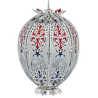 Beacon Design by ChemArt Patriotic 3D Egg