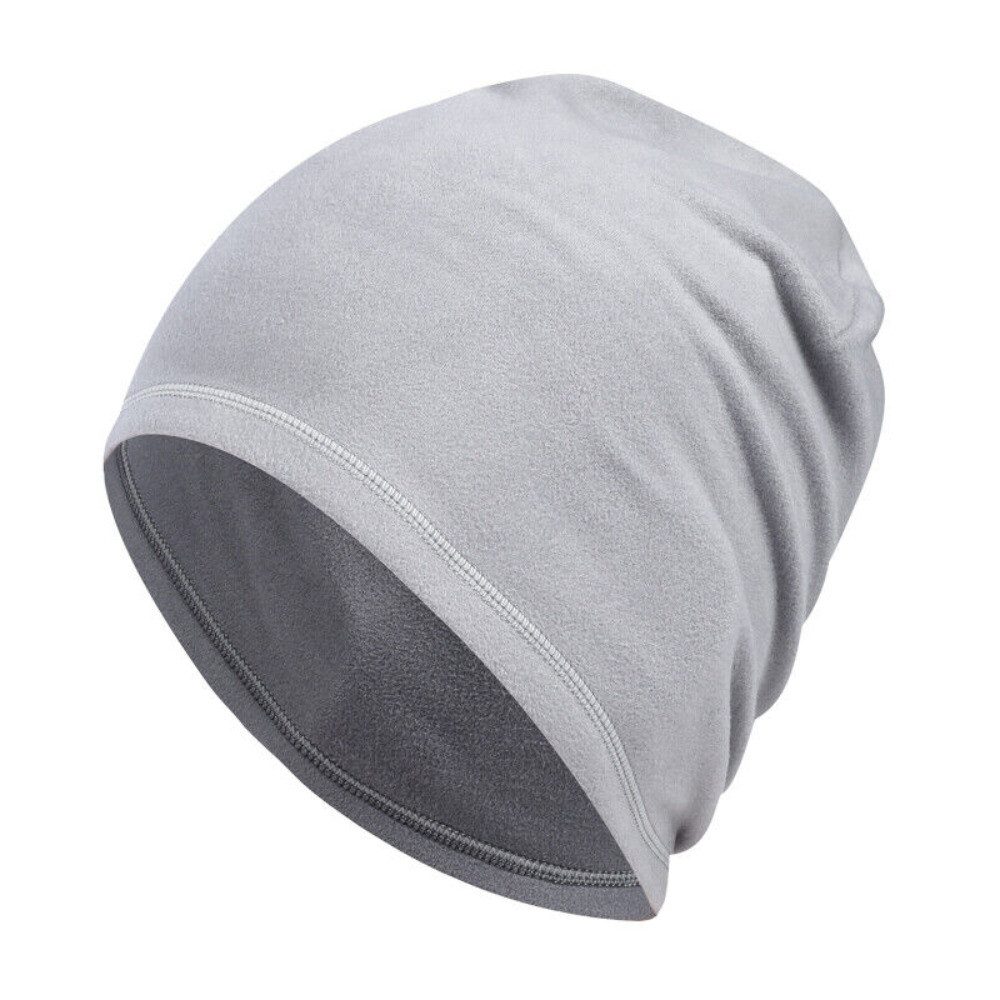 Beanie Cap Ski Skull Hat Cuff Winter Solid Warm Slouchy Men Women