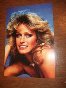Farrah Fawcett Poster Sexy Hot Pin Up Babe Charlies Angels Man