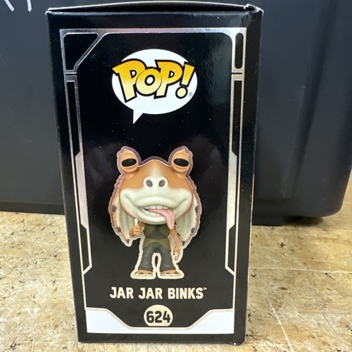 JAR JAR BINKS Pop FUNKO STAR WARS RARE from 2023 Galactic Convention# 624 - Picture 5 of 8
