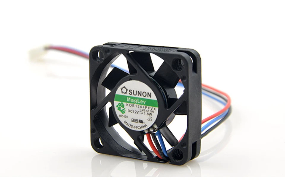 SUNON Cooling Fan 4010 KDE1204PFVX 12V 1.8W 40mm x 40mm x 10mm 1.6"x1.6"x0.4" - Image 2 of 3